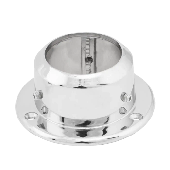 Końcówka  rozeta mocująca drążek słupek Ø50 chrom AC958-B-CHR stal