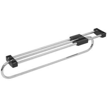 Wieszak wysuwany 48cm na ubrania do szafy chrom AC221-Z-CHR