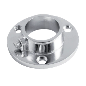 Końcówka rozeta mocująca drążek Ø25 chrom podwójnie wzmacniana AC510-B-CHR