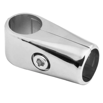 Złącze jednoramienne  do drążka Ø25 chrom TR560-A-CHR