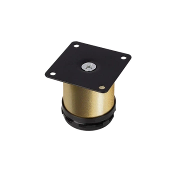 Nóżka meblowa 5cm stalowa regulowana złota okrągła AC272-D-ZLO