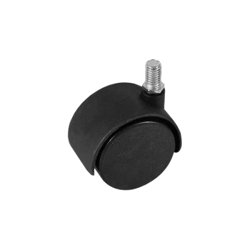 Kółko podwójne ze śrubą M-10 czarne do systemu drążkowego AC512-A-CZA