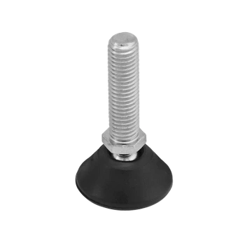 Stopka przegubowa do drążka Ø25 czarna AC511-H-CZA