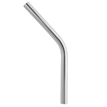 Drążek narożnik ukośny łącznik wspornik systemu drążkowego Ø25 chrom TR577-0-CHR