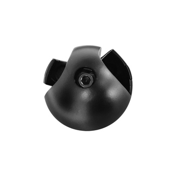 Złącze dwukierunkowe lewe Ø25 czarne TR501-L-CZA