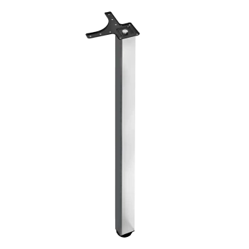 Noga meblowa stołowa kwadratowa 50x50 110cm górne mocowanie chrom AC282-M-1100-CHR
