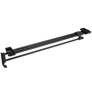 Wieszak wysuwany 45cm na ubrania do szafy czarny AC221-H-CZA