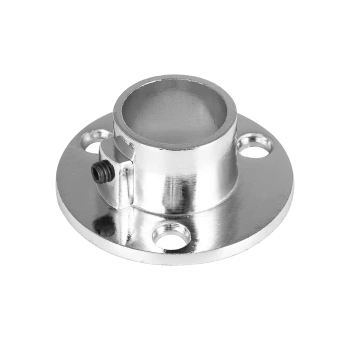 Końcówka rozeta mocująca Ø16 chrom AC310-0-CHR