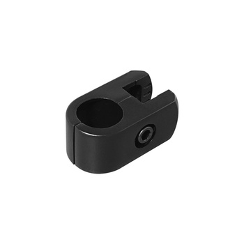 Złącze pojedyncze płaskie Q25 czarne