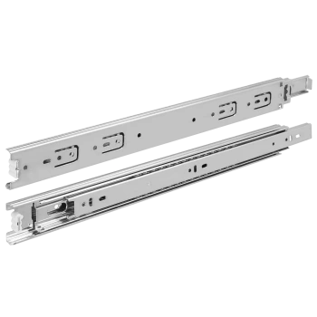 Prowadnica kulkowa łożyskowa pełny wysuw 450mm, H=45mm, ocynk AP004-A-450-OCY