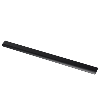 Uchwyt meblowy krawędziowy 59,6cm czarny AU628-0-576-CZA