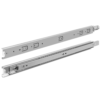 Prowadnica kulkowa łożyskowa pełny wysuw 600mm, H=45mm, ocynk